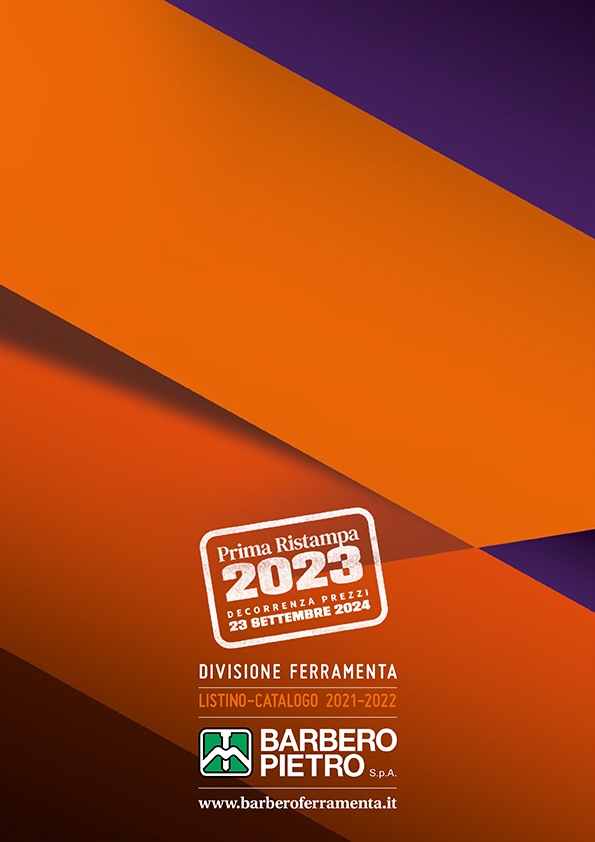 Catalogo Ferramenta 2023 Barbero Pietro Spa